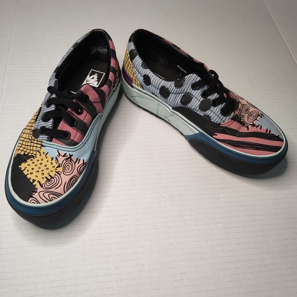 Vans x Nightmare Before Christmas Sally Era Stacked Platform Sneakers - Mens 5 - Picture 5 of 11